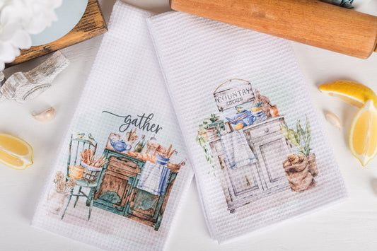 Country Kitchen Tea Towels