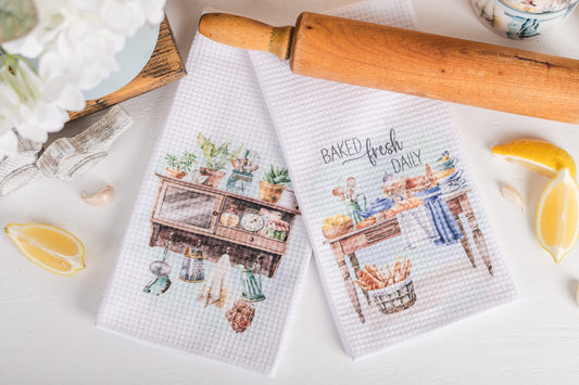 Country Kitchen Tea Towels