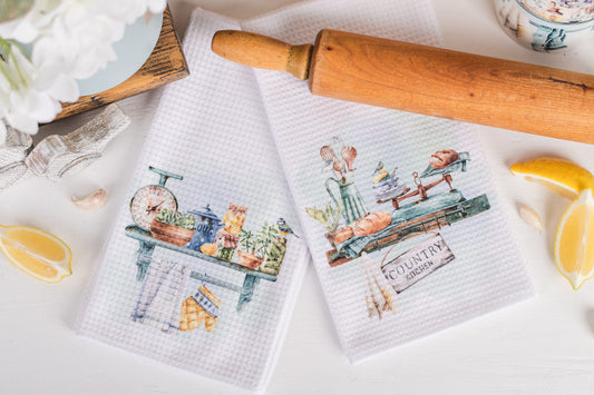 Country Kitchen Tea Towels