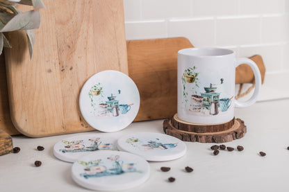 Country Kitchen Coasters