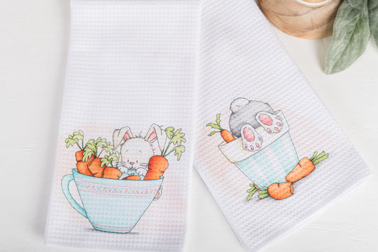 Silly Bunny Tea Towels