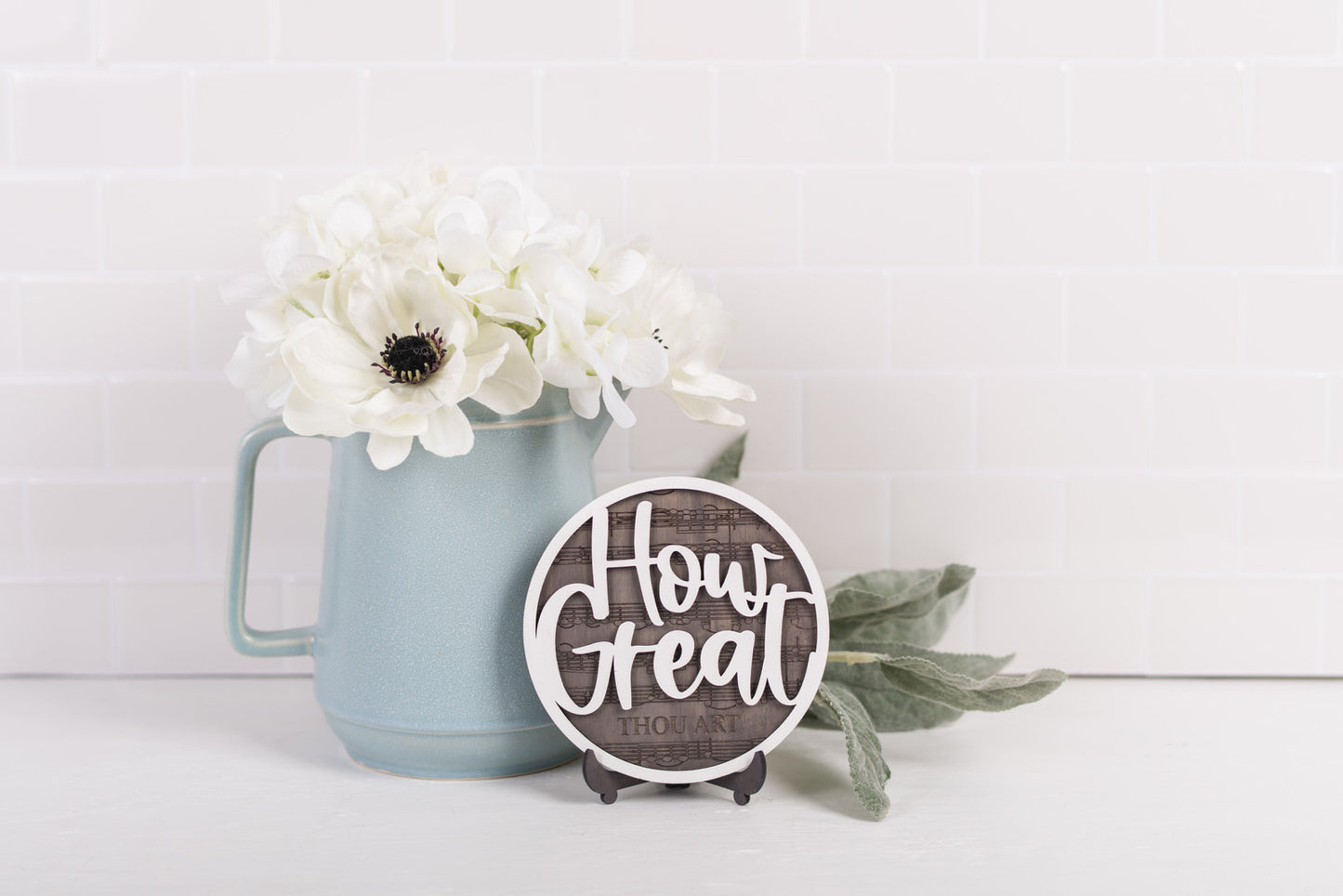 DIY Faith Shelf Sitter Kit - How Great Thou Art