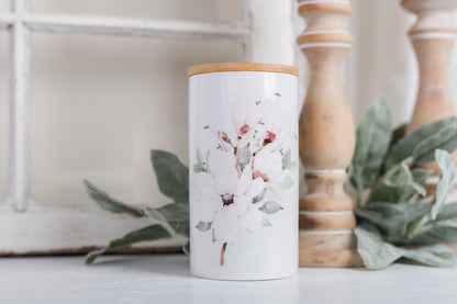 Magnolia Bathroom Jar - Large