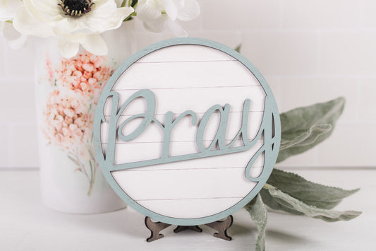 Pray Decor Sign