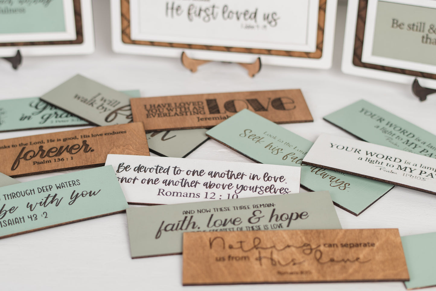 Scripture of the Week Decor Sign