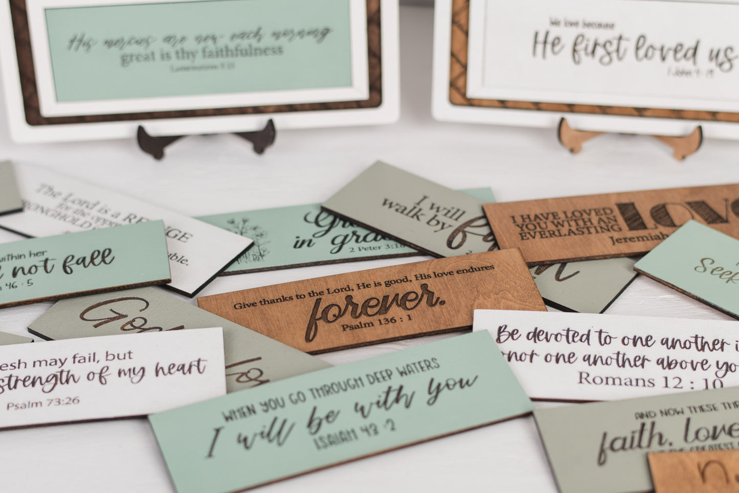 Scripture of the Week Decor Sign