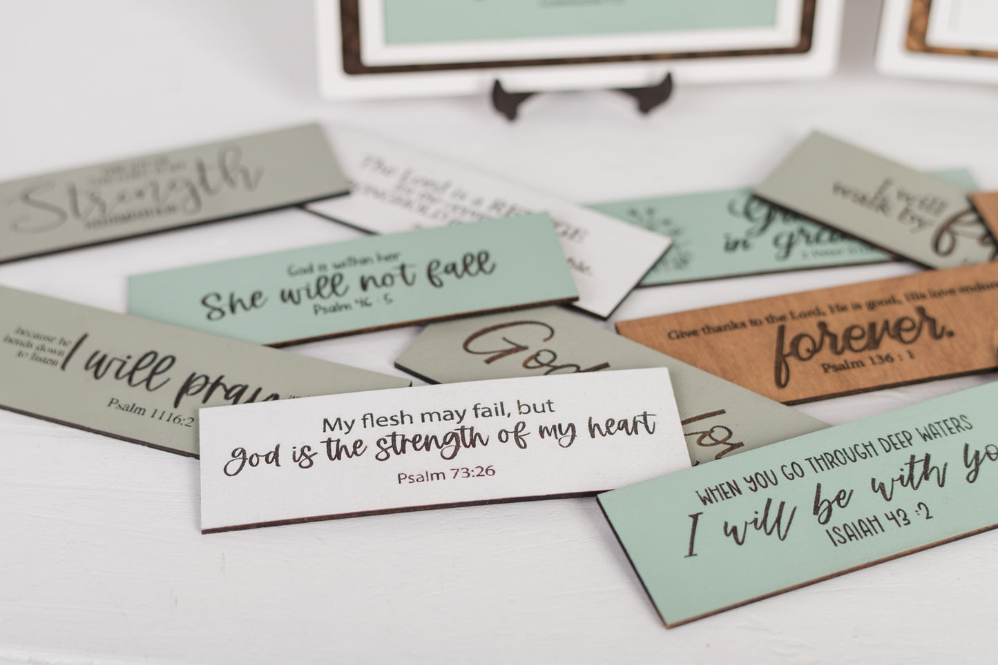 Scripture of the Week Decor Sign