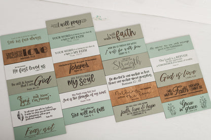 Extra Scriptures  for the Scripture of the Week Decor Sign