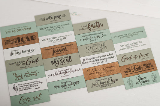 Extra Scriptures  for the Scripture of the Week Decor Sign