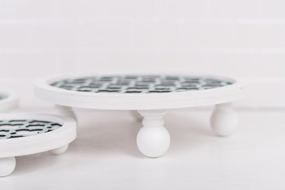 Quatrefoil Risers
