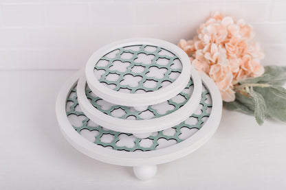 Quatrefoil Risers