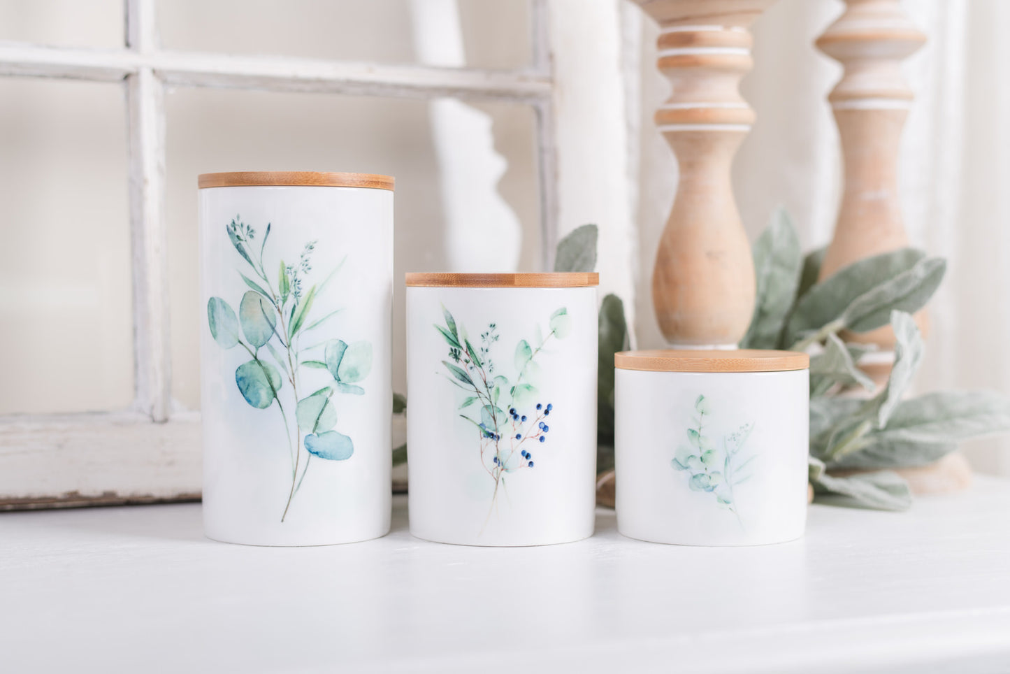 Winterberry Bathroom Jar - Large