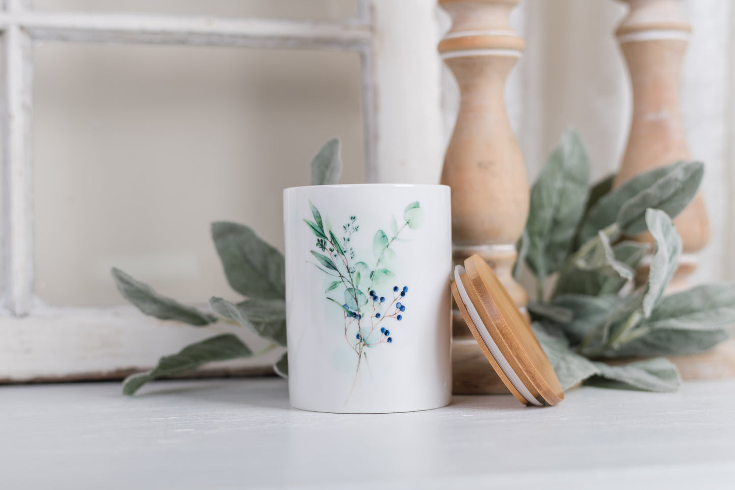 Winterberry Bathroom Jar - Medium