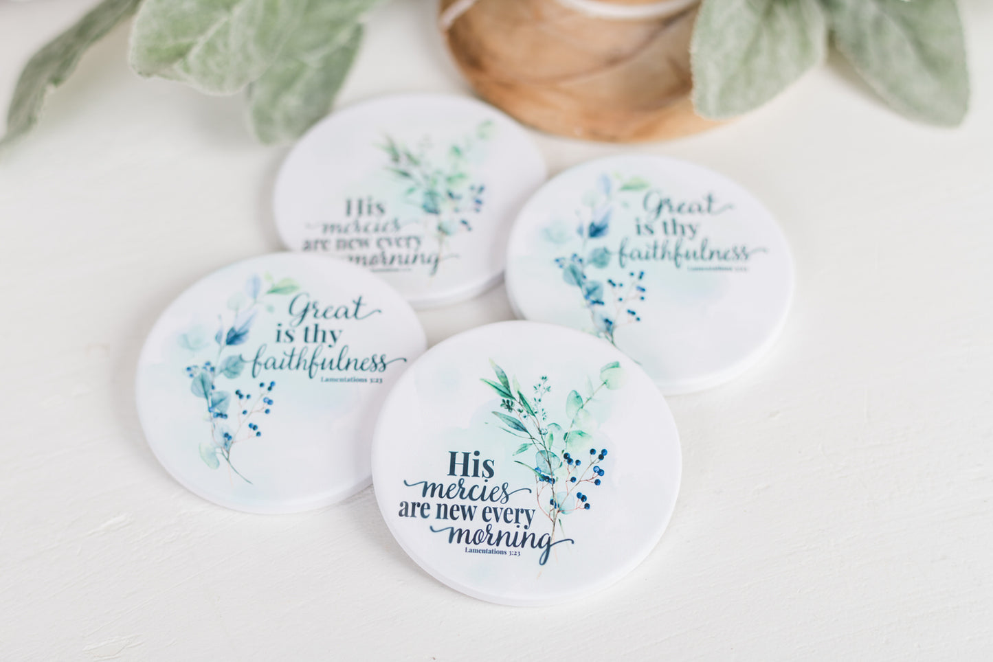 Winterberry Coasters