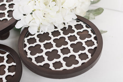 Quatrefoil Risers