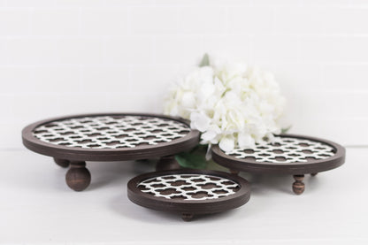 Quatrefoil Risers