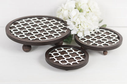 Quatrefoil Risers
