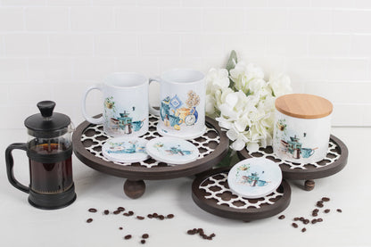 Quatrefoil Risers