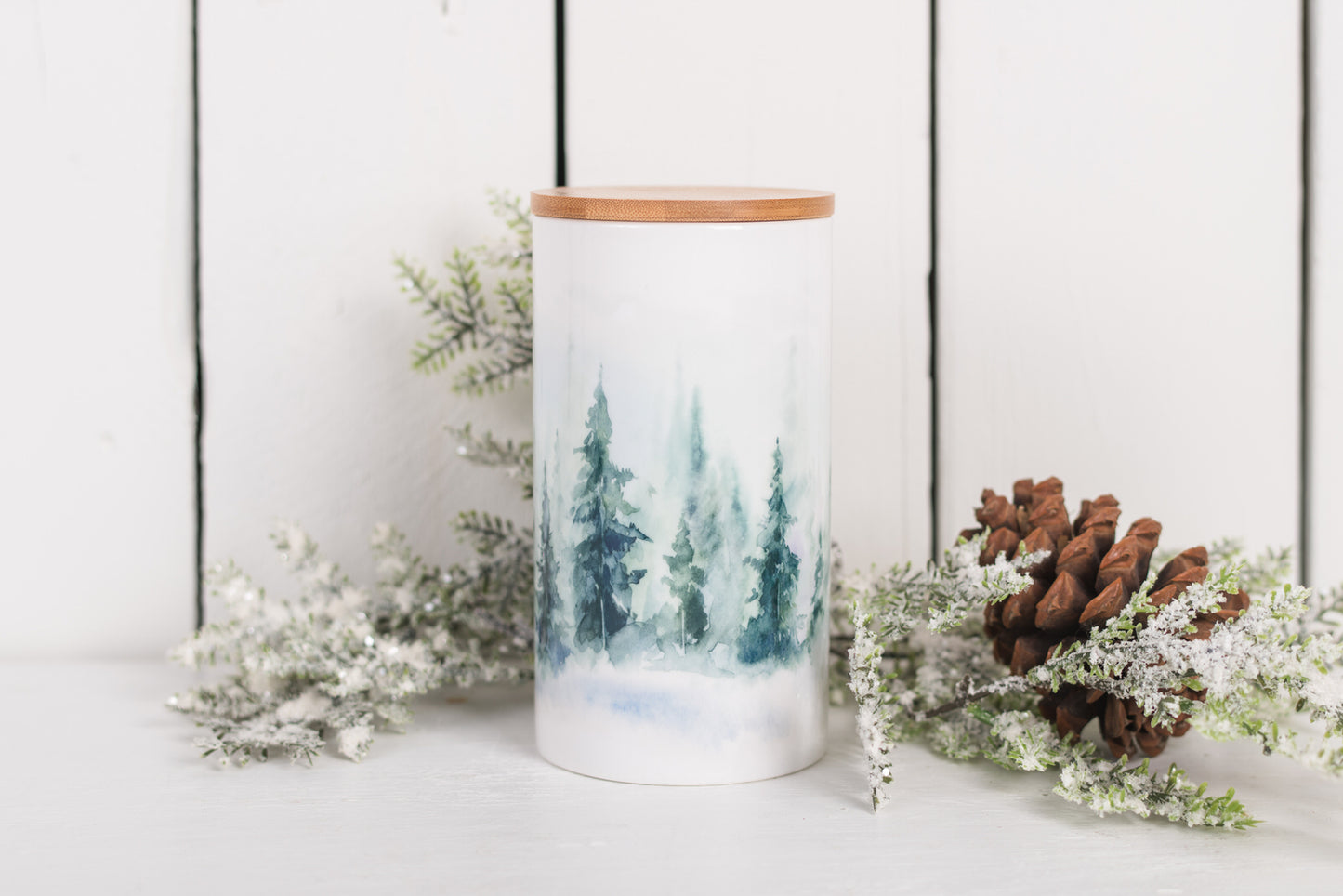 Forest Bathroom Jar - Large