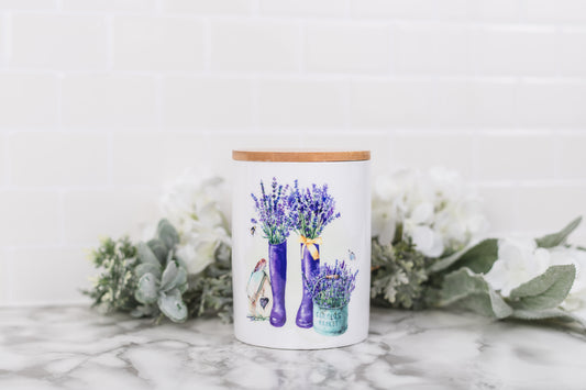 French Lavender Canister - Medium