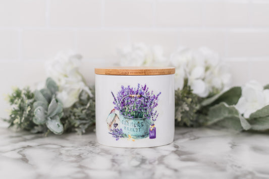 French Lavender Canister - Small