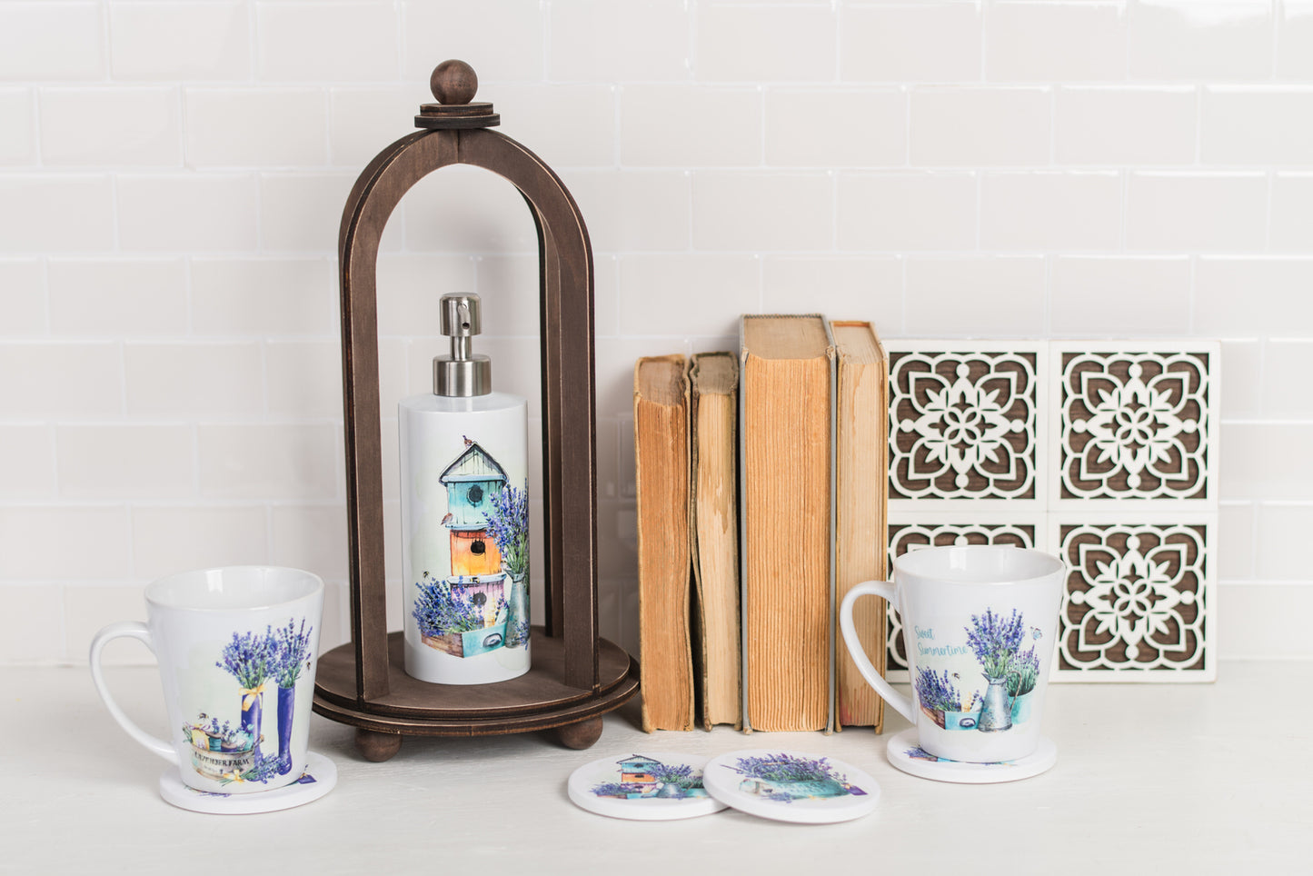 French Lavender Soap Dispenser