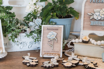 Fresh Blooms Floral Mini Frames DIY Kit