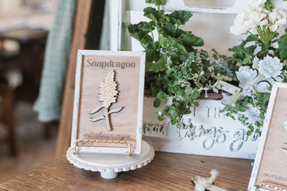 Fresh Blooms Floral Mini Frames DIY Kit