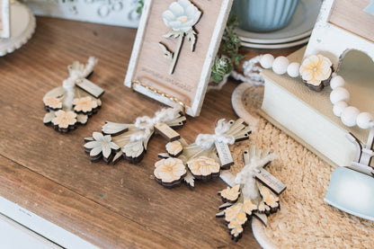Fresh Blooms Floral Banner DIY Kit