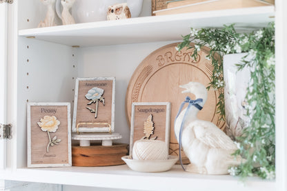 Fresh Blooms Floral Mini Frames DIY Kit