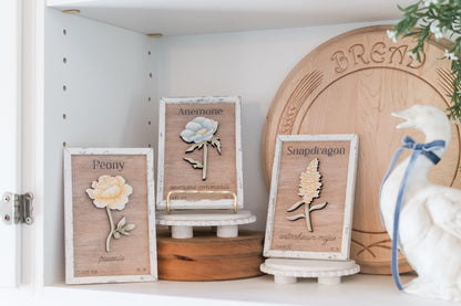 Fresh Blooms Floral Mini Frames DIY Kit