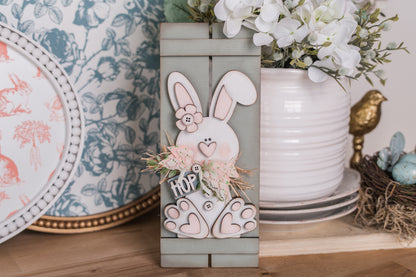 Fresh Carrots Farmhouse Bunny Palette DIY Kit