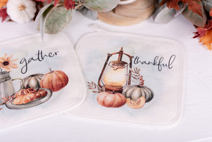 Cozy Autumn Pot Holders