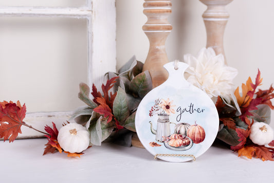 Cozy Autumn Trivet - Gather
