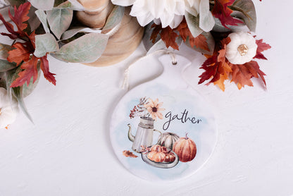 Cozy Autumn Trivet - Gather
