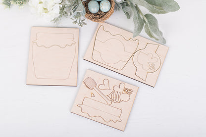 Honey Bee DIY Sign Trio Kit - Interchangeable