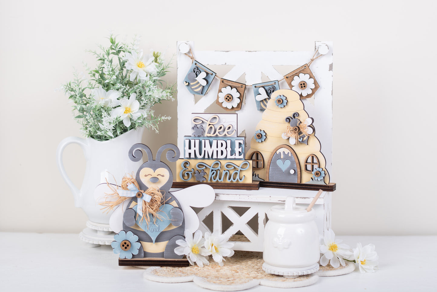 Honey Bee DIY Door/Post Hanger Sign DIY Kit