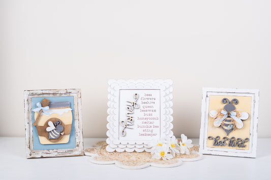 Honey Bee DIY Sign Trio Kit - Interchangeable