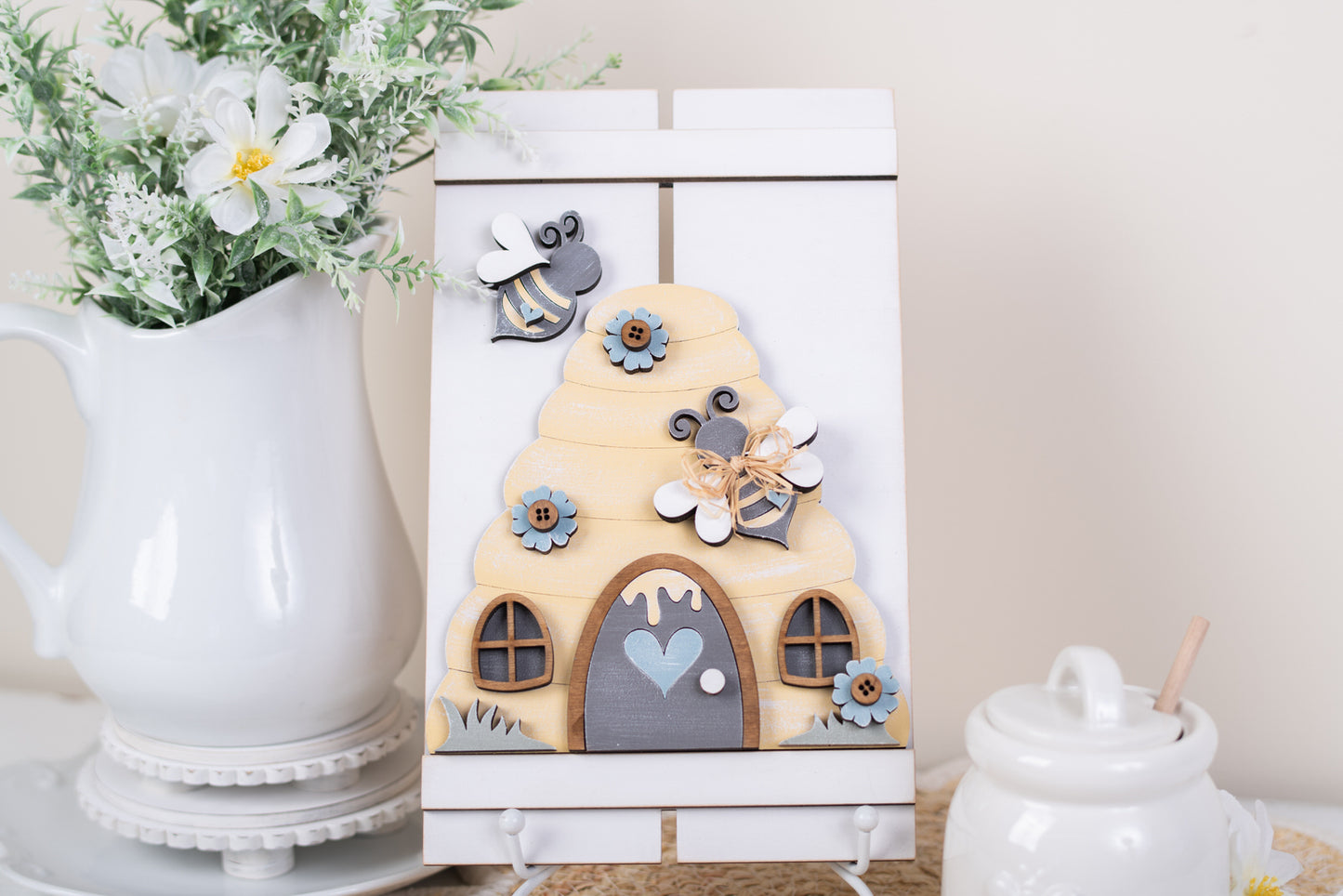 Honey Bee DIY Door/Post Hanger Sign DIY Kit