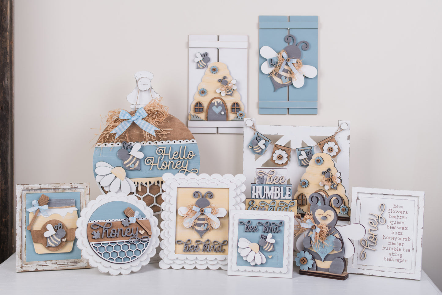 Honey Bee DIY Sign Trio Kit - Interchangeable