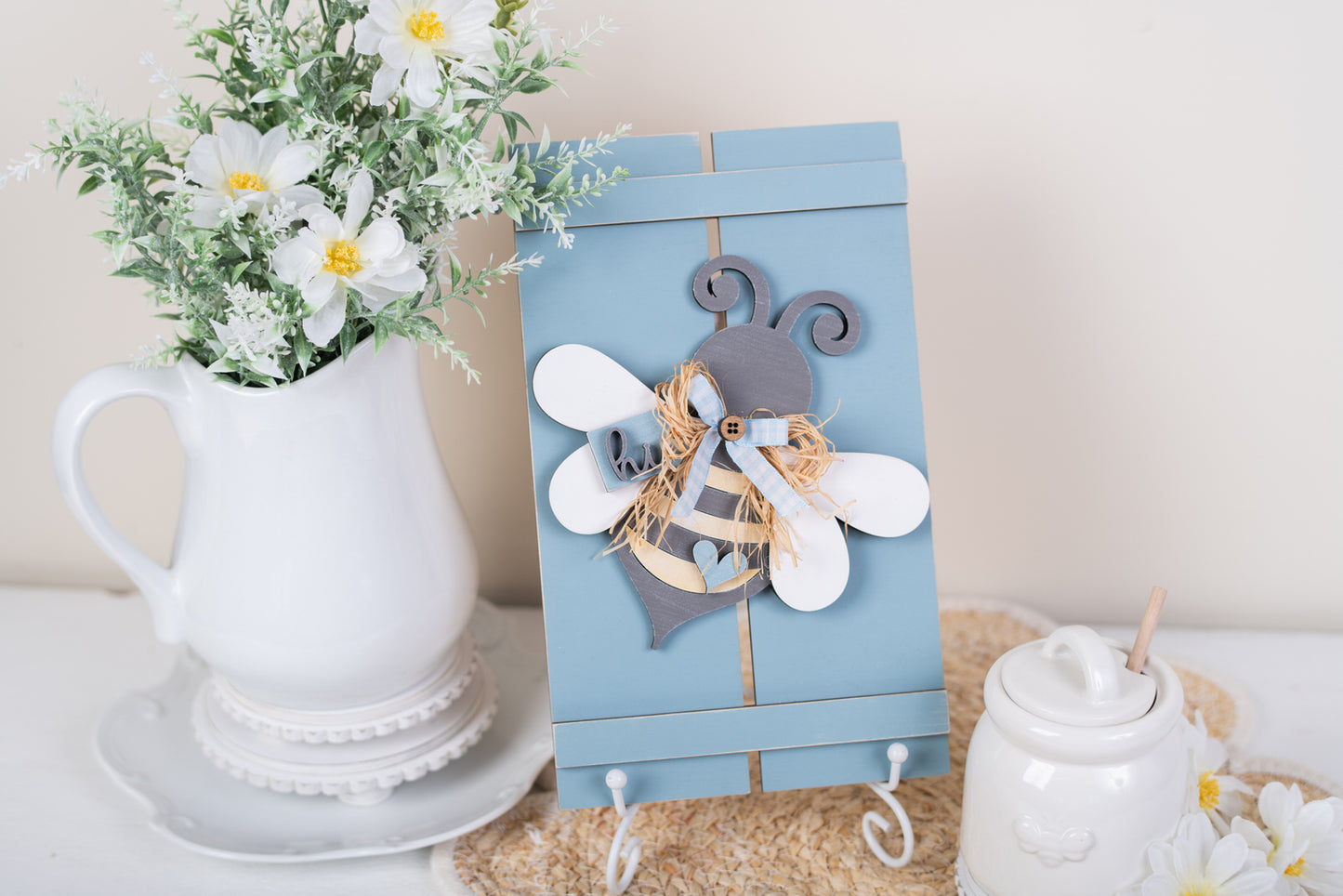 Honey Bee Pallet Sign DIY Kit