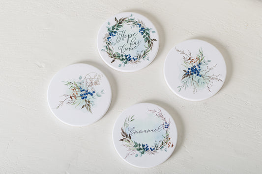 Hope Has Come Coasters