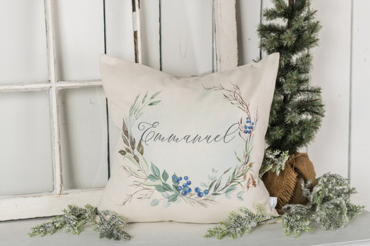 Hope Has Come  - Emmanuel Pillow Cover