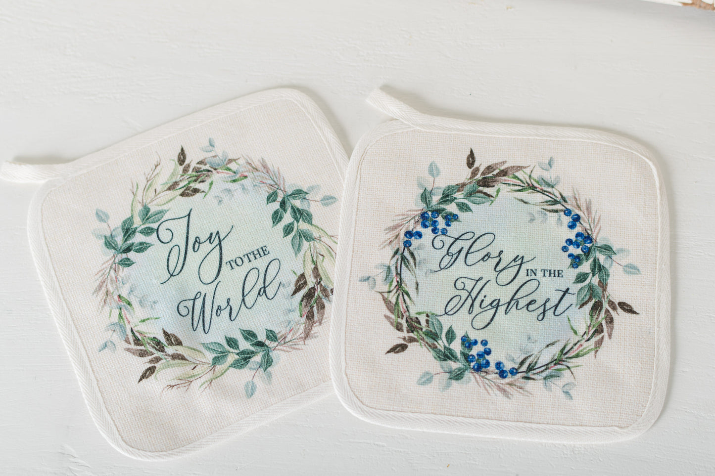 Hope Has Come Pot Holders