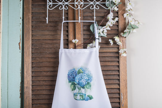 Flower Market Hydrangea Apron