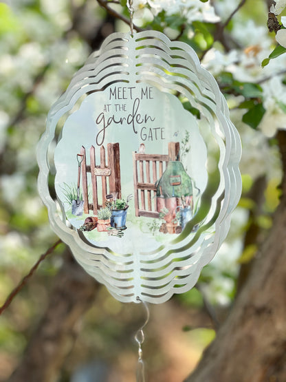 Country Garden Wind Spinner