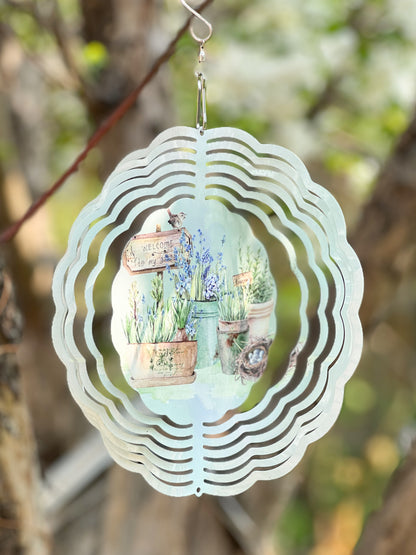 Country Garden Wind Spinner