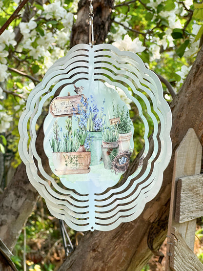 Country Garden Wind Spinner