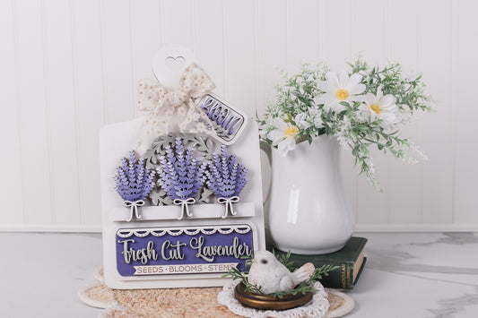 Lavender DIY Bread Board Interchangeable Kit