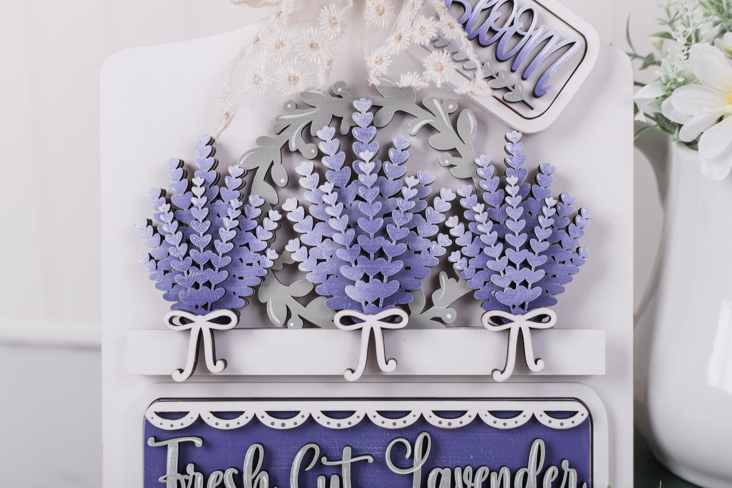 Lavender DIY Bread Board Interchangeable Kit
